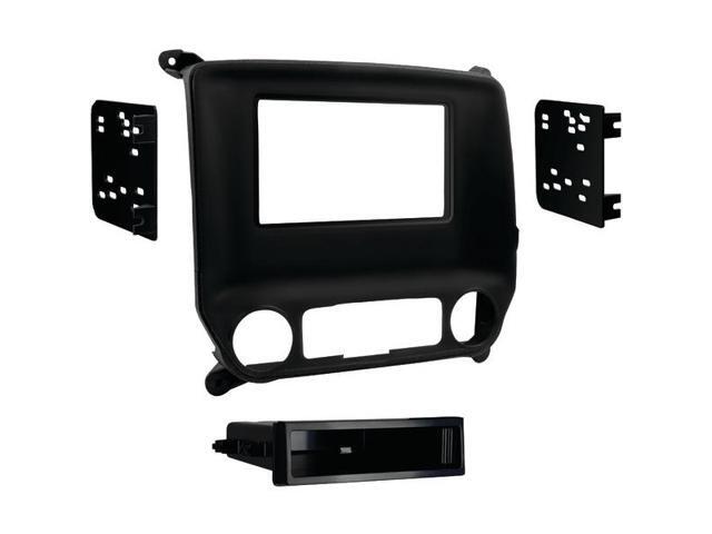 Metra - Dash Kit for Select 2014-2019 Chevrolet Silverado Sierra Silverado 2500/3500 Sierra DIN DDIN - Black - image 6