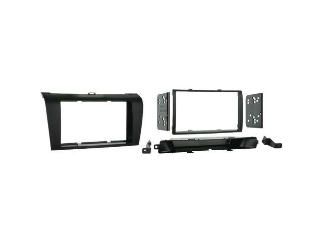 Metra - Dash Kit for Select 2004-2009 Mazda 3 DDIN - Black - image 6