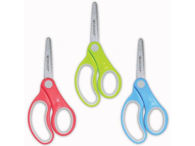 Westcott Scissors,5',Sfthdl,Bl,Ast 15971