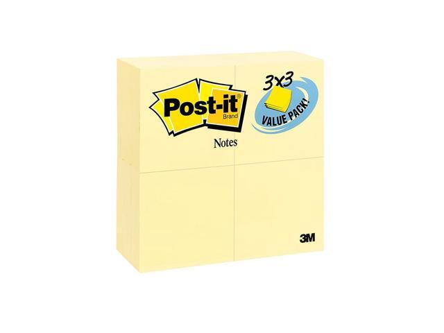 3M Company MMM65424VAD Post-It Notes Value Pack 3 X 3 Canary Yellow 24 Pads