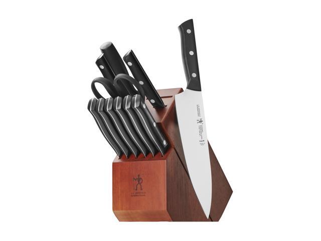 HENCKELS Dynamic 12-pc Knife Block Set - Acacia