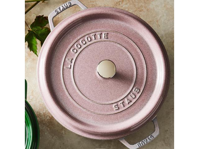 Staub Cast Iron 4-qt Round Dutch Oven - Lilac