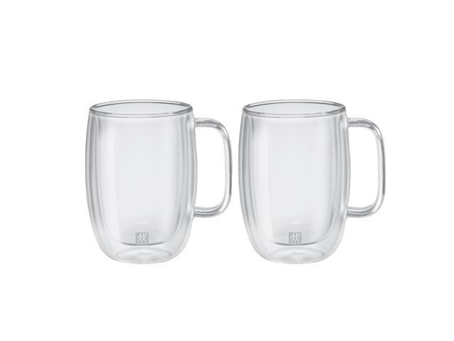 ZWILLING Sorrento Plus 2-pc Double-Wall Glass Latte Mug Set