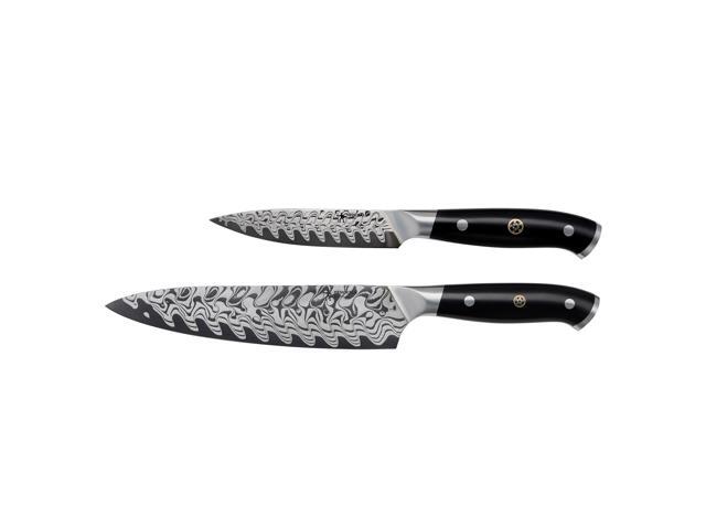 Henckels Compass Damascus 2-pc Chef's Knife Set