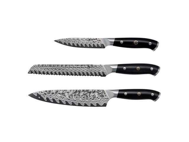 Henckels Compass Damascus 3-pc Starter Knife Set