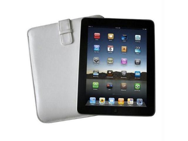 Icon Apple iPad Sheep Skin Leather Sleeve - White
