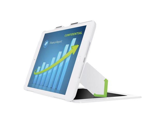 Leitz Landscape View Privacy Case w/ Stand for iPad 2/3/4, White