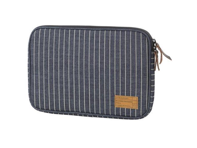 HEX Protective Sleeve Case with Rear Pocket for Microsoft Surface 3 Denim Stripe