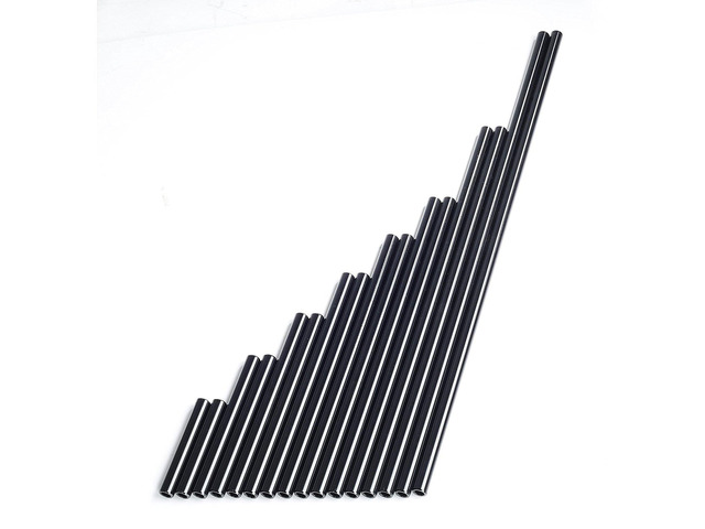 Movo Photo PT6 Set of Two Aluminum 15mm Rods for DSLR Camera Rail System (6')