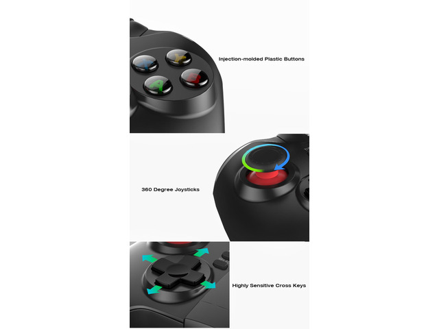 iPEGA 9068 Bluetooth 3.0 Wireless Game Pad Controller Gamepad Pro Gaming Player Joystick for Android IOS Smartphone PC TV Box