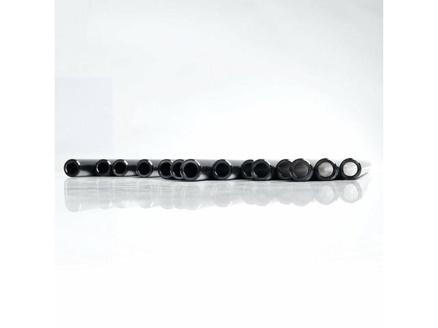Movo Photo PT4 Set of Two Aluminum 15mm Rods for DSLR Camera Rail System (4')