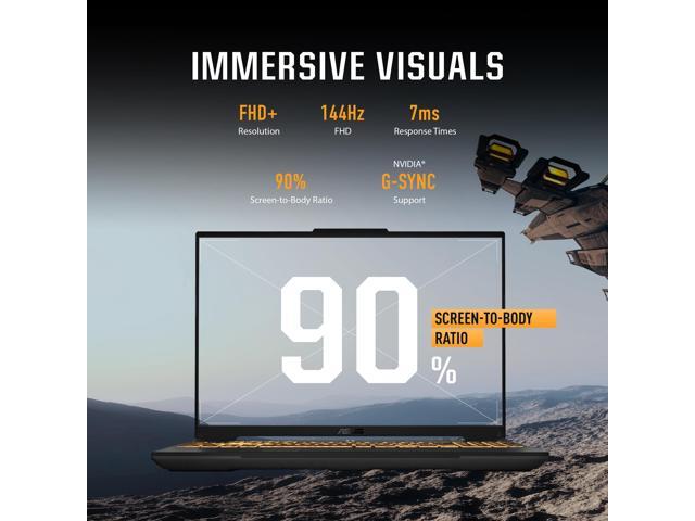 ASUS TUF Gaming F16 Gaming Laptop, 16 FHD+ 144Hz IPS-Level 16:10 Display, Intel Core 5 210H, NVIDIA GeForce RTX 4050, 16GB DDR5, 512GB PCIe Gen4...