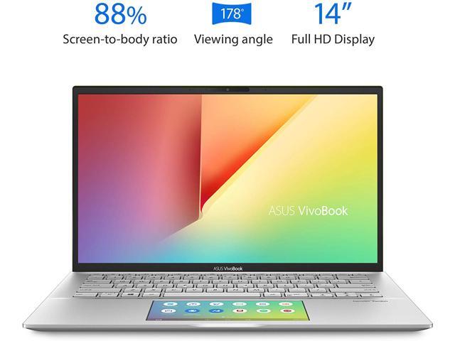 ASUS VivoBook S14 S432 Thin and Light 14' FHD, Intel Core i7-8565U CPU, 8 GB RAM, 512 GB PCIe NVMe SSD, IR Camera, Windows 10 Home, S432FA-AB74,...