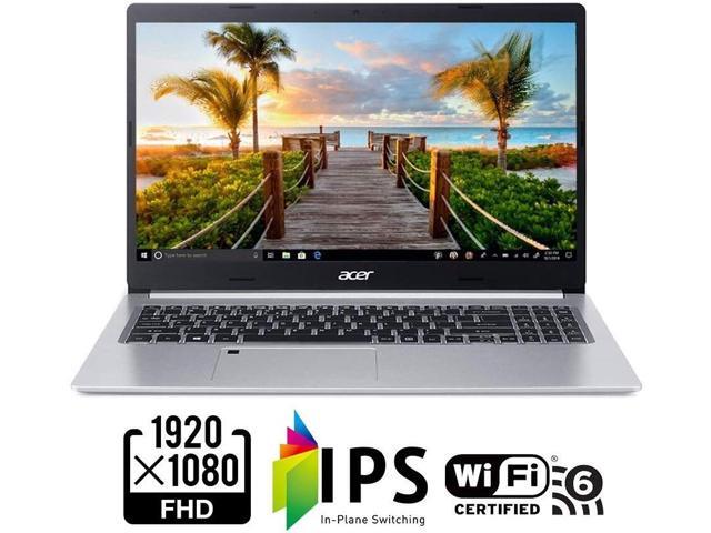 Acer Aspire 5 Slim Laptop, 15.6' Full HD IPS Display, 10th Gen Intel Core i5-10210U, 8GB DDR4, 256GB PCIe NVMe SSD, Intel Wi-Fi 6 AX201 802.11ax,...