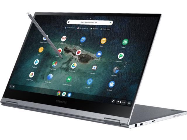 Samsung - Galaxy 13.3' 4K Ultra HD Touch-Screen Chromebook - Intel Core i5 - 8GB Memory - 256GB SSD - Mercury Gray Laptop Notebook XE930QCA-K02US
