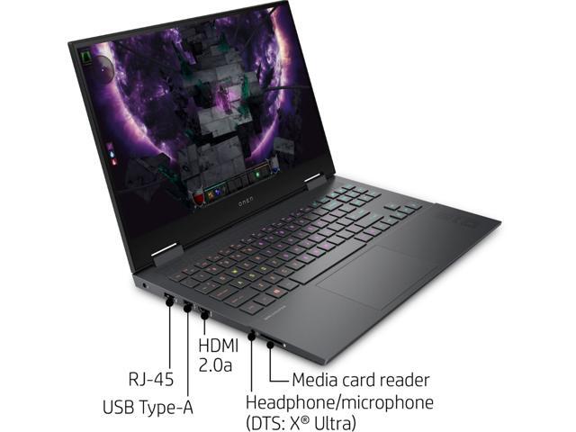HP - OMEN Gaming 15.6' Laptop - AMD Ryzen 7 - 8GB Memory - NVIDIA GeForce GTX 1660 Ti - 512GB SSD - Mica Silver Notebook PC Computer 15-EN0013DX
