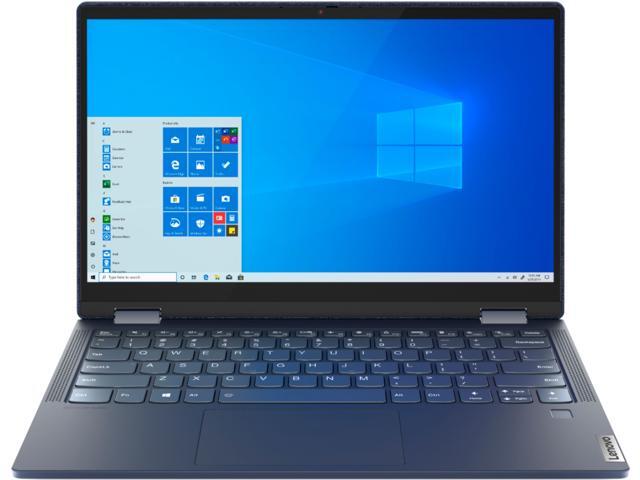Lenovo Yoga 6 13 2-in-1 13.3' Touch Screen Laptop - AMD Ryzen 5 - 8GB Memory - 256GB SSD - Abyss Blue Fabric Cover 82FN003TUS Tablet Notebook PC