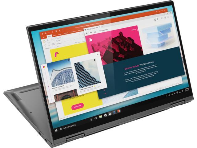 Lenovo Yoga C740 2-in-1 15.6' Touch Screen Laptop - Intel Core i5 - 8GB Memory - 512GB SSD + 32GB Optane H10 - Iron Grey 81TD0078US Tablet Notebook