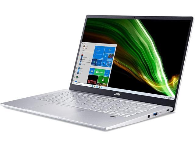 Acer Swift 3 Thin & Light Laptop 14' Full HD IPS 100% sRGB Display AMD Ryzen 7 5700U Octa-Core Processor 8GB LPDDR4X 512GB NVMe SSD WiFi...