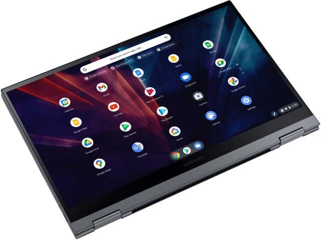 Samsung - Galaxy Chromebook 2 - 13.3' QLED Touch-Screen - Intel Core i3 - 8GB Memory - 128GB eMMC - Mercury Gray XE530QDA-KB1US Laptop Notebook