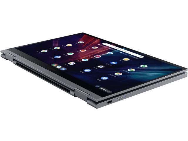Samsung - Galaxy Chromebook 2 - 13.3' QLED Touch-Screen - Intel Core i3 - 8GB Memory - 128GB eMMC - Mercury Gray XE530QDA-KB1US Laptop Notebook