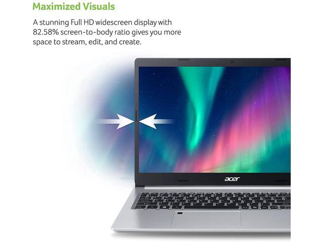 Acer Aspire 5 A515-46-R14K Slim Laptop 15.6' Full HD IPS AMD Ryzen 3 3350U Quad-Core Mobile Processor 4GB DDR4 128GB NVMe SSD WiFi 6 ...