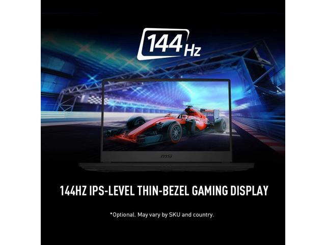 MSI GL66 Gaming Laptop: 15.6' 144Hz FHD 1080p Display, Intel Core i7-11800H, NVIDIA GeForce RTX 3070, 16GB, 512GB SSD, Win10, Black (11UGK-001)