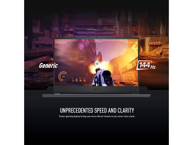 MSI Stealth 15M Gaming Laptop: 15.6' 144Hz FHD 1080p Display, Intel Core i7-11375H, NVIDIA GeForce RTX 3060, 16GB, 512GB SSD, Thunderbolt 4, WiFi...
