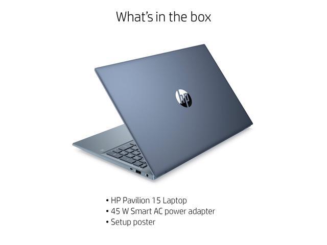 HP Pavilion 15.6' Laptop - AMD Ryzen 7 - 8GB RAM - 512GB SSD - Blue Notebook 15-eh1070wm