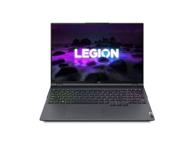 Lenovo Legion 5 Pro 16' Gaming Laptop, AMD Ryzen 7, 16GB RAM, NVIDIA GeForce RTX 3070, 512GB SSD, Windows 10 Home, Gray, 82JQ008NUS