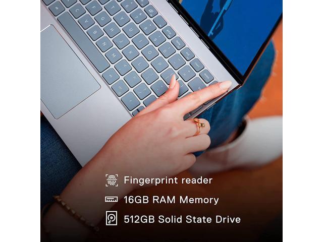 Dell Inspiron 13 5310, 13.3 inch QHD (Quad High Definition) Non-Touch Laptop, Slim and Light Laptop - Intel Core i7 Evo, 16GB LPDDR4x RAM, 512GB...