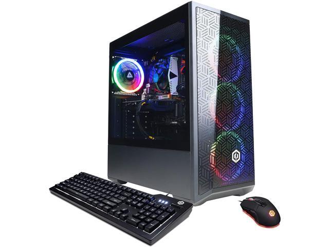 CYBERPOWERPC Gamer Xtreme VR Gaming PC, Intel Core i5-11400F 2.6GHz, 8GB DDR4, GeForce RTX 2060 6GB, 500GB NVMe SSD, WiFi Ready & Win 11 Home.
