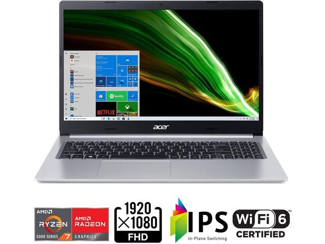 Acer Aspire 5 A515-45-R8K1 Slim Laptop 15.6' Full HD IPS AMD Ryzen 7 5700U Octa-Core Mobile Processor AMD Radeon Graphics 8GB DDR4 512GB...
