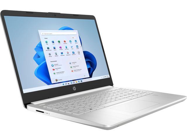 HP 14-fq0033dx 14' HD Laptop AMD Ryzen 3 3250U 2.6 GHz up to 3.5 GHz AMD Radeon 8GB DDR4-2400 RAM 128GB SATA 3 M.2 SSD Windows 11 Home in S mode -...