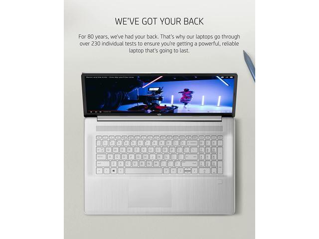 HP 15' Laptop, AMD Ryzen 7 5700U, AMD Radeon Graphics, 8 GB RAM, 256 GB SSD, Windows 11 Home (15-ef2025nr, Natural Silver)