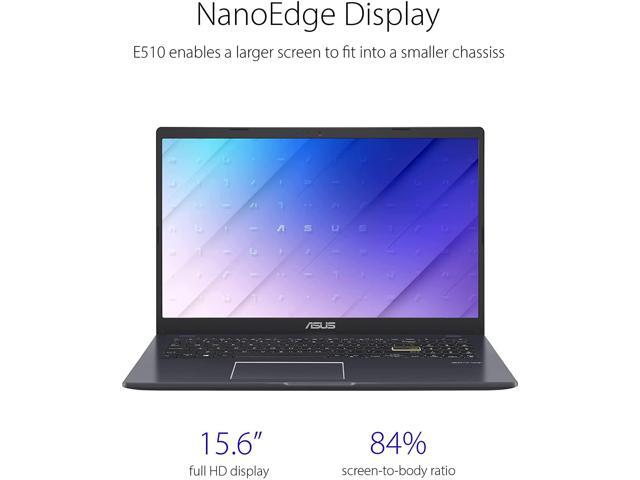 ASUS Vivobook Go 15 L510 Thin & Light Laptop Computer, 15.6 FHD Display, Intel Celeron N4020 Processor, 4GB RAM, 64GB Storage, Windows 11 Home in S...