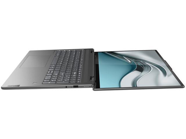 Lenovo - Yoga 7i 16' WQXGA Touch 2-in-1 Laptop - Core i5-1240P - 8GB Memory - 256GB SSD - Storm Grey Tablet Notebook 82QG0001US