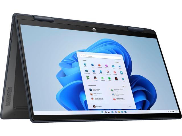 HP - Pavilion - 2-in-1 14' FHD Laptop - Intel Core i3 - 8GB Memory - 256GB SSD - Space Blue Tablet Notebook 14-ek0013dx