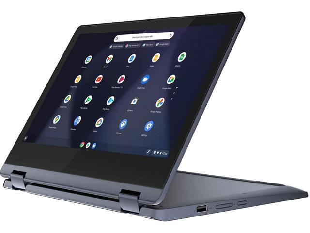 Lenovo - Flex 3 Chromebook 11.6' HD Touch-screen Laptop - Mediatek MT8183 - 4GB - 64GB eMMC - Abyss Blue 82KM0003US Notebook