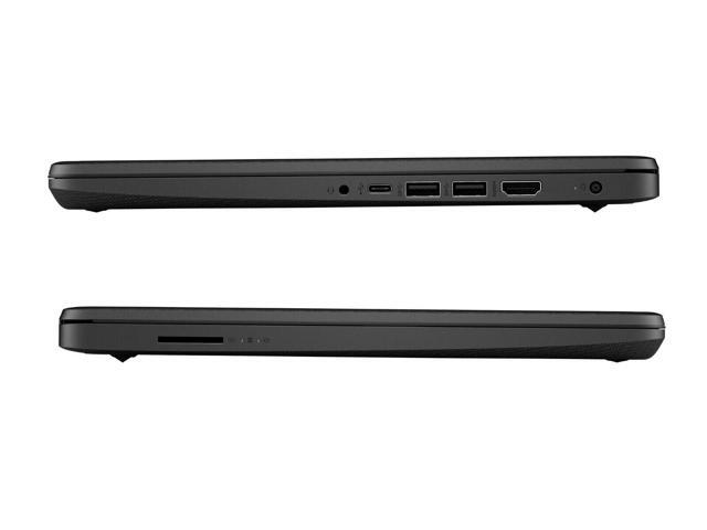 HP Stream 14' Laptop, Intel Celeron N4120, 4GB RAM, 64GB eMMC, Jet Black, Windows 11 Home, 14-cf2121wm Notebook