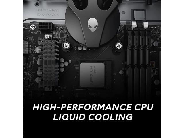 Alienware Aurora R10 Gaming Desktop - AMD Ryzen 7 5800, 16GB DDR4 RAM, 1TB SSD, AMD Radeon RX 6600XT 8GB GDDR6, VR Ready, Killer Wi-Fi 6, Liquid...