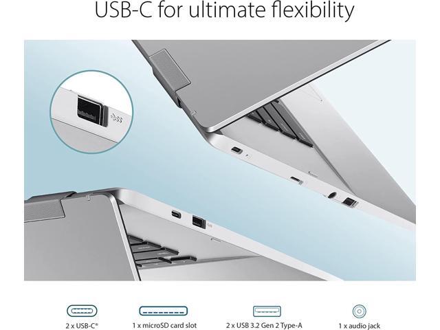 ASUS Chromebook CX1, 15.6' Full HD NanoEdge Display, Intel Celeron N3350 Processor, 64GB eMMC Storage, 8GB RAM, Chrome OS, Transparent Silver,...