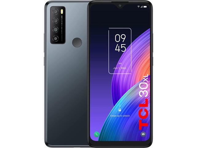 TCL 30XL 2022 Unlocked Cell Phone, 6.82 inch Vast Display, 5000mAh Battery, Android 12 Smartphone, 50MP AI Quad-Camera, 6GB RAM + 64GB ROM, US...