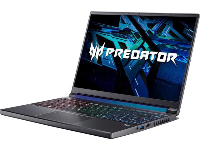Acer - Predator Triton 300 SE-14 165Hz Creator/Gaming LaptopIntel Core i7NVIDIA GeForce RTX 3060-16GB LPDDR5512GB SSD-Gray Notebook PT314-52s-747P