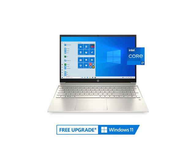 HP Pavilion 15.6' FHD Touch, Intel Core i7-1165G7, 8GB RAM, 512GB SSD, Lunar Gold, 15-eg0070wm Laptop Notebook