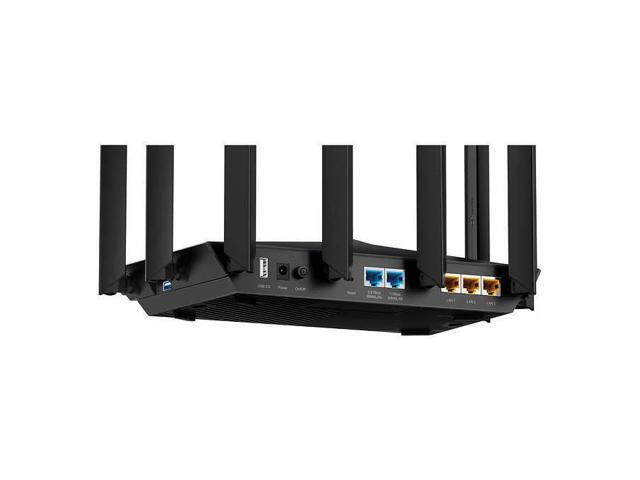 TP-Link - Archer AXE7800 Tri-Band Wi-Fi 6E Router - Black - image 6