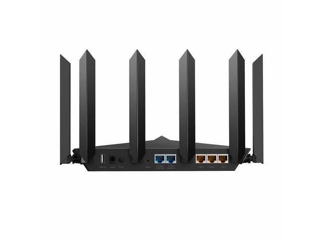 TP-Link - Archer AXE7800 Tri-Band Wi-Fi 6E Router - Black - image 5