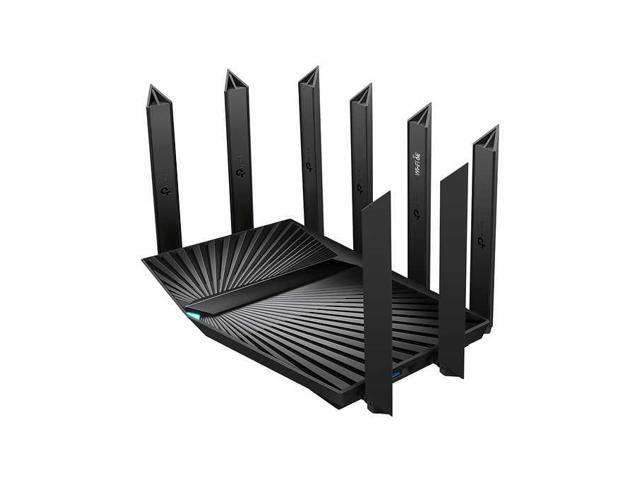 TP-Link - Archer AXE7800 Tri-Band Wi-Fi 6E Router - Black - image 4