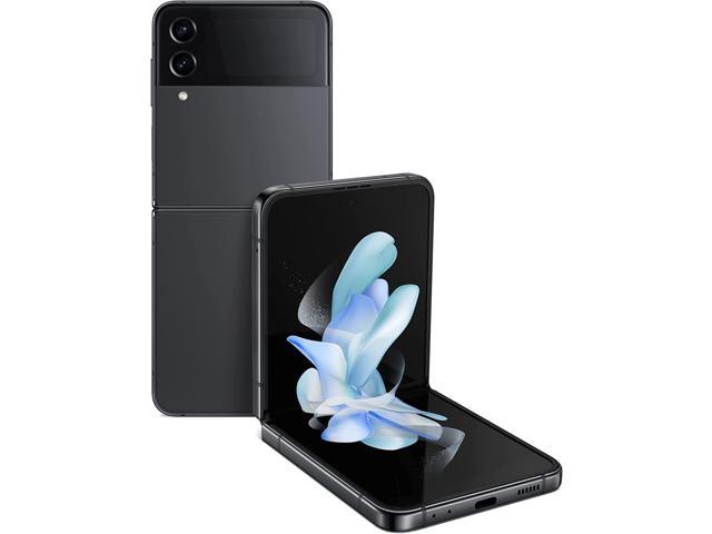 SAMSUNG Galaxy Z Flip 4 Cell Phone, Factory Unlocked Android Smartphone, 128GB, Flex Mode, Hands Free Camera, Compact, Foldable Design, Informative...