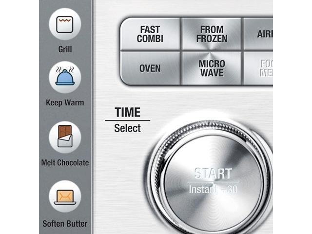 Breville - the Combi Wave 3 in 1 1.1 Cu. Ft. Convection Microwave - Brushed Stainless Steel - image 4